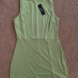 Lulu's Light Green Sleeveless Top